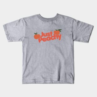 Just Peachy Kids T-Shirt